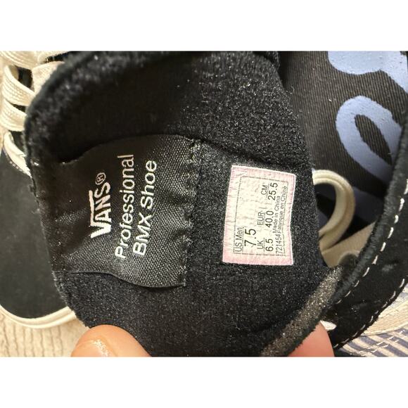 NWT Vans Old Skool Federal Biking BMX Men's Blue White Stripe  Popcush, 7.5 - Picture 8 of 9